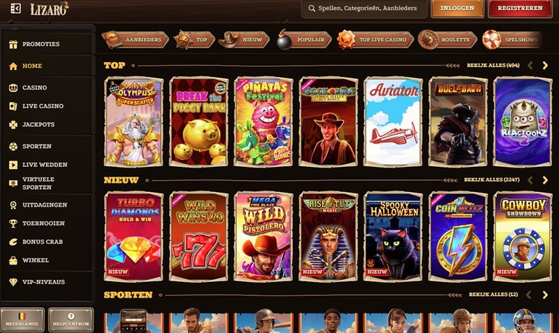 A look at lizaro casino inloggen